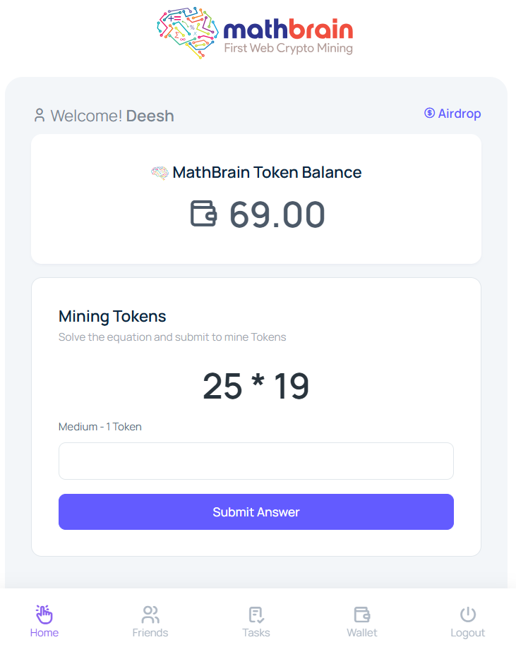 MathBrain Token